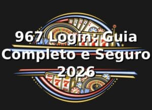 967 Login: Guia Completo e Seguro 2026 🔒